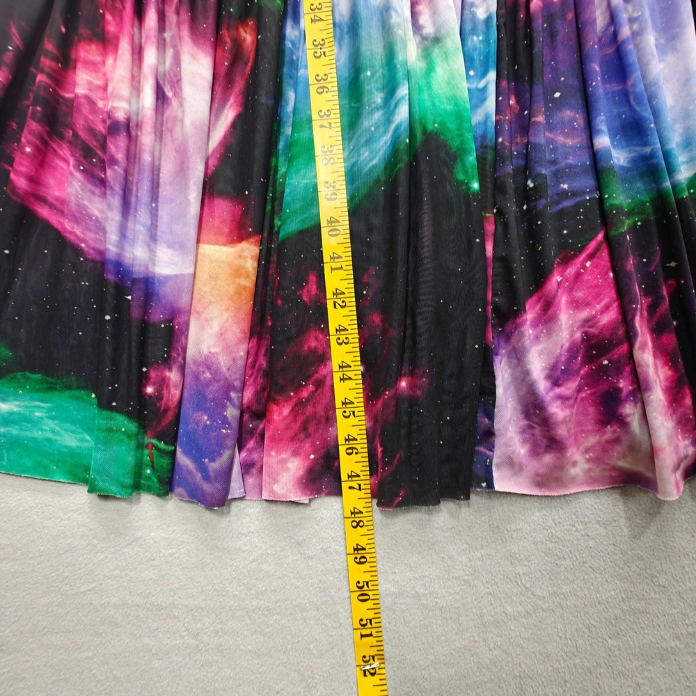 BlackMilk Galaxy Butterfly Sheer Midaxi Dress Womens XXS‎ Mesh Tiered Flowy - Picture 7 of 12